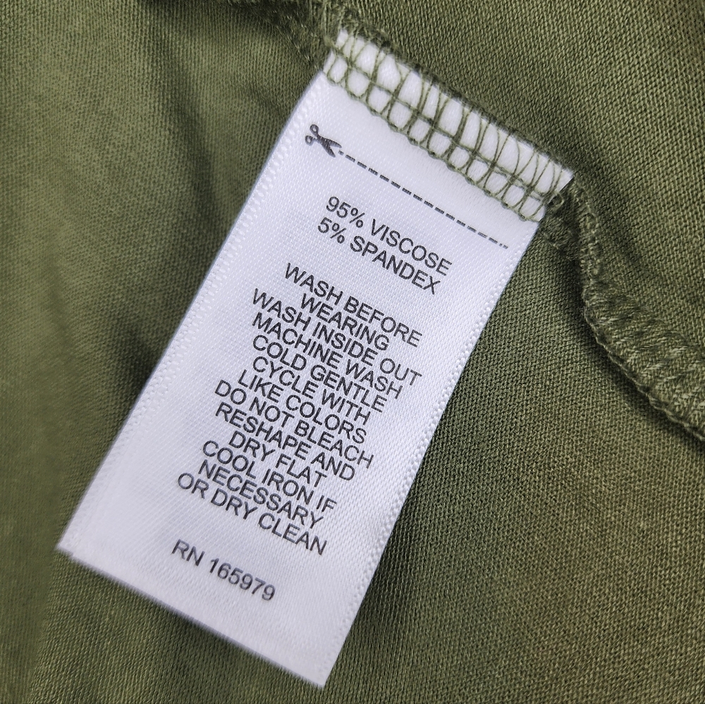 Cupio Cypress Green Cozy Short Sleeved Shirt - Picture 10 of 11